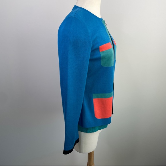 St John 2 piece cardigan jacket and t-shirt set - medium/6 - Picture 3 of 15